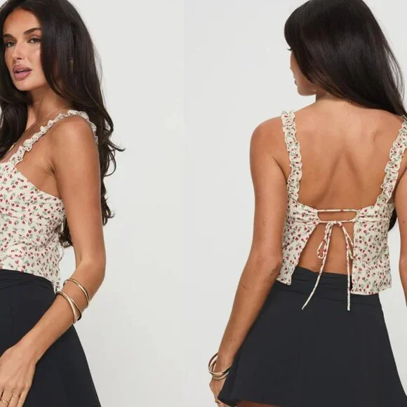 Floral Tank Top - Picture 3 of 3